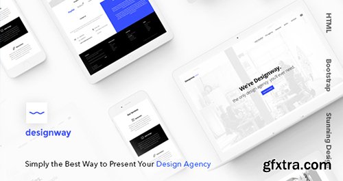 ThemeForest - Designway v1.0 - Design Agency HTML Template - 19334473