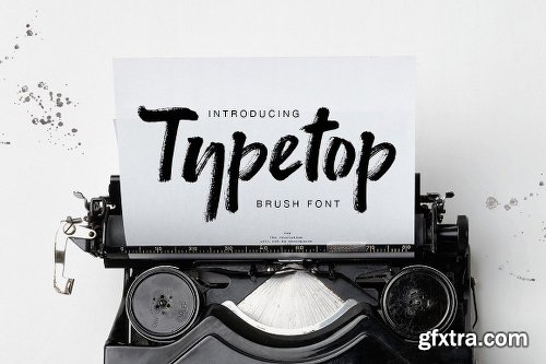 CreativeMarket Typetop Font 1205574