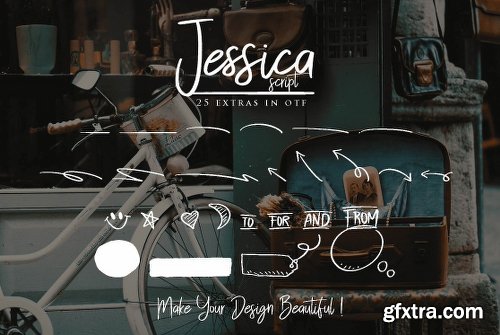 CreativeMarket Jessica Script 1204681