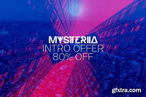 CreativeMarket 80% OFF – Mysteria Font Family 1203920