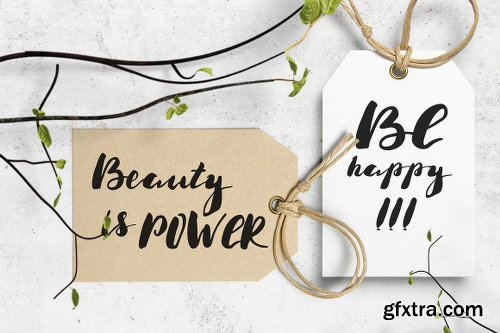 CreativeMarket Luuna Emotional Brush Font 1203511