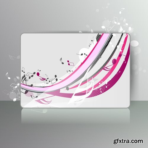 Collection business card flyer banner vector image 7-25 EPS