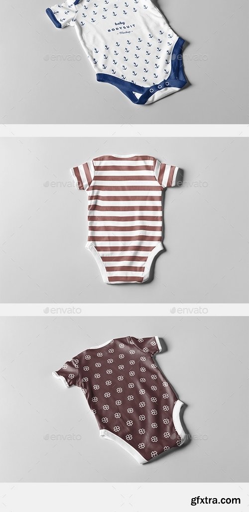 GraphicRiver - Baby Bodysuit Mock-up 19454025