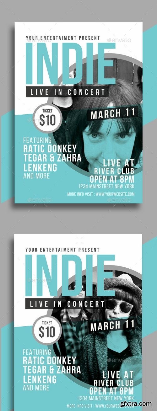 GraphicRiver - Indie Show Flyer 19446451