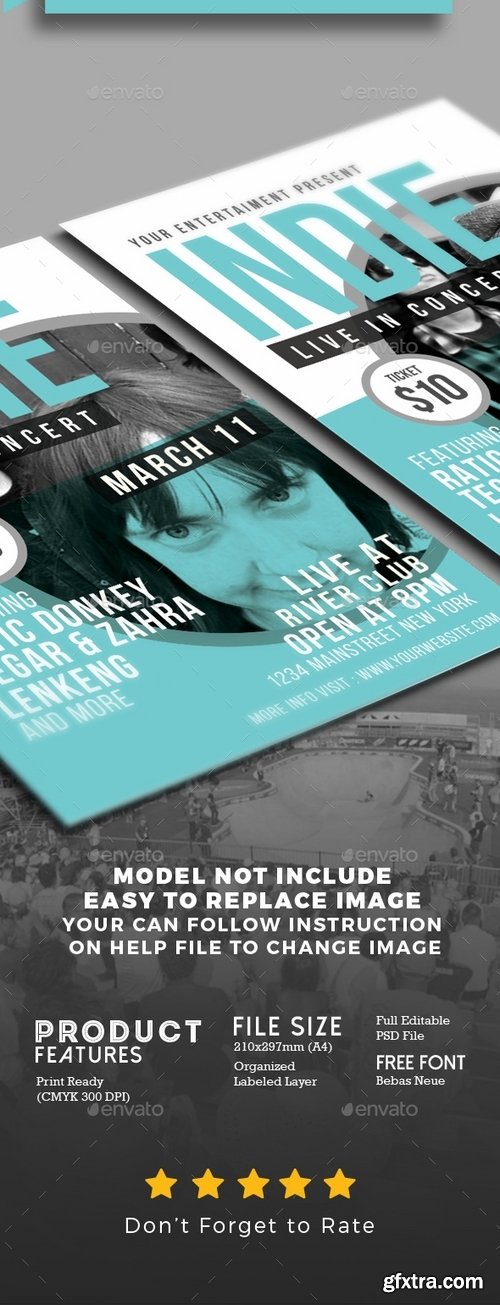 GraphicRiver - Indie Show Flyer 19446451