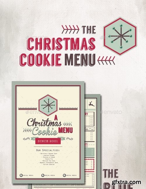 GraphicRiver - Christmas Cookie Menu 9677062