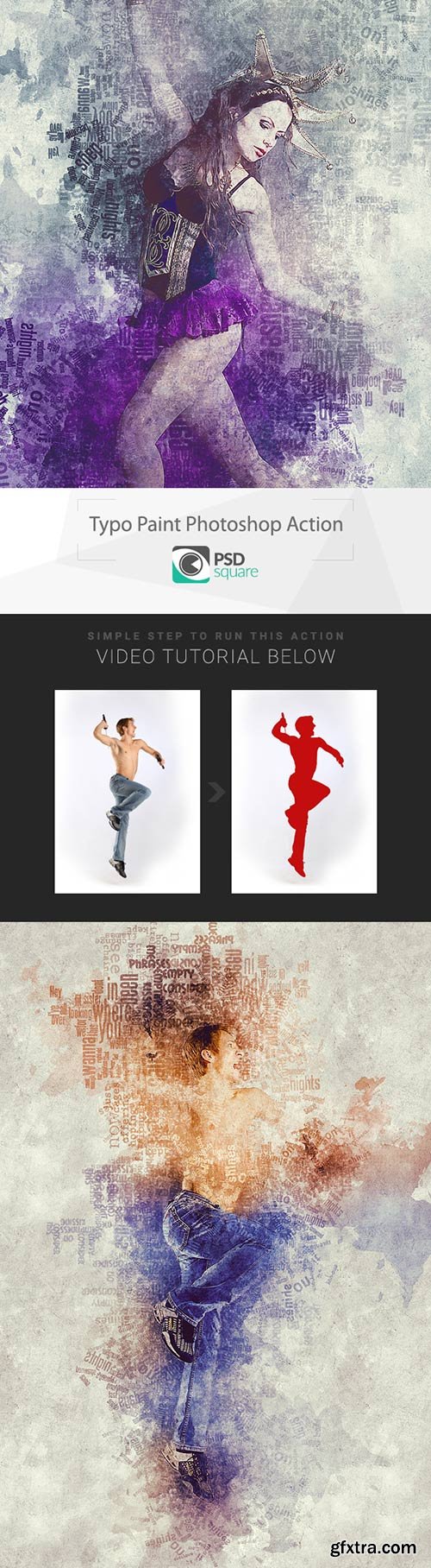GraphicRiver - Typo Paint Photoshop Action 18831424