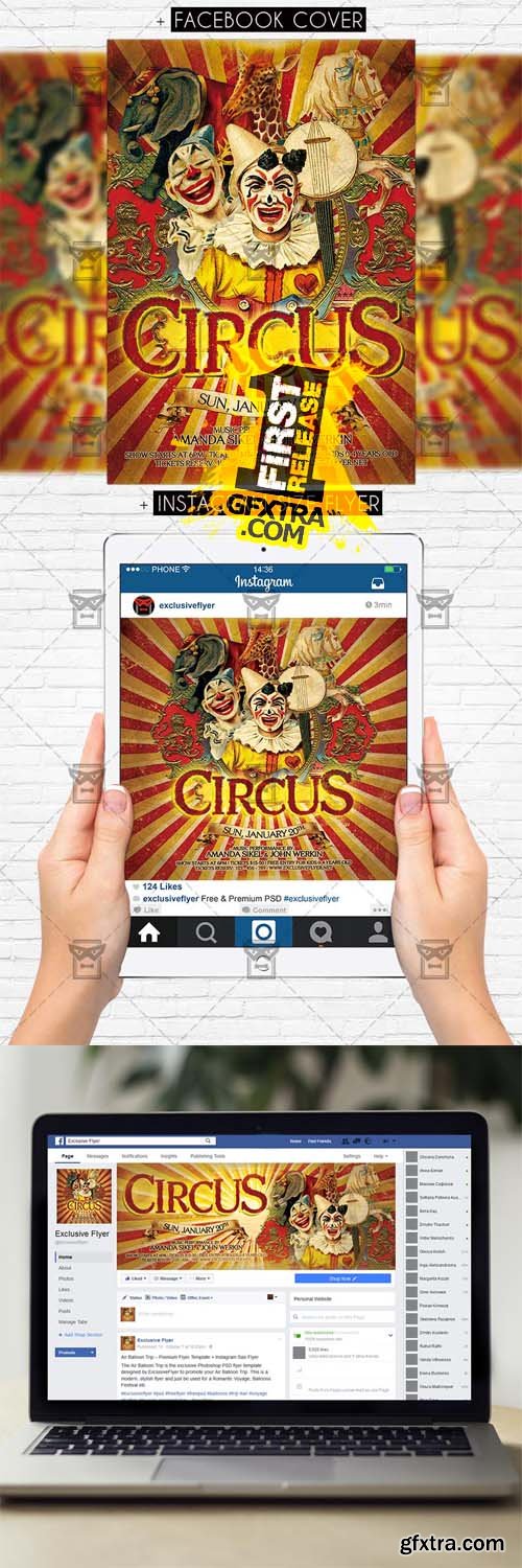 Circus - Premium Flyer Template