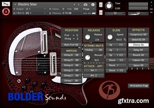 Bolder Sounds Electric Sitar KONTAKT-0TH3Rside