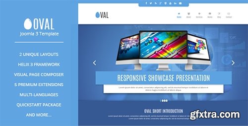 ThemeForest - Vina Oval v1.1 - Responsive Joomla 3 One Page Template - 11060942