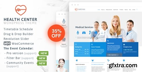 ThemeForest - Medical Health v16.4 - Theme for Medical Health and Dentist Center - 7322125