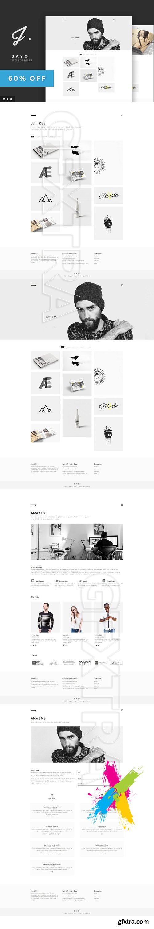 Creativemarket - Jayo - Freelancers and Agencies Theme 1208622