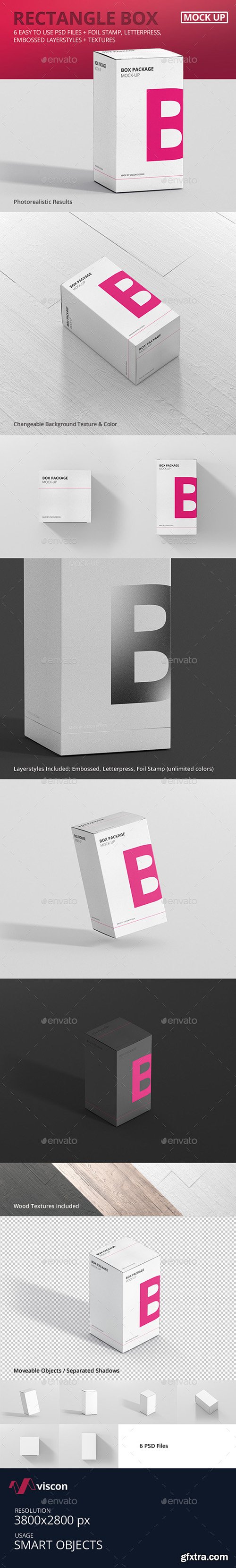 Graphicriver Package Box Mock-Up - Rectangle 16228271