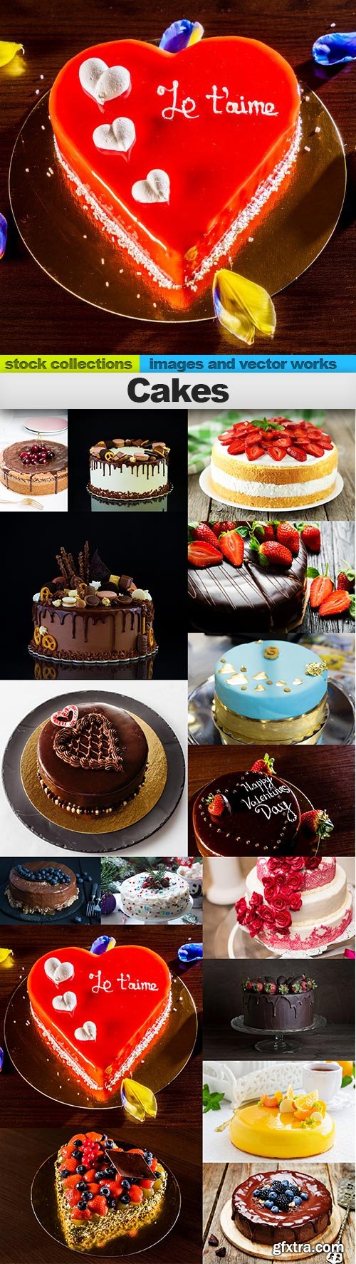 Cakes, 16 x UHQ JPEG