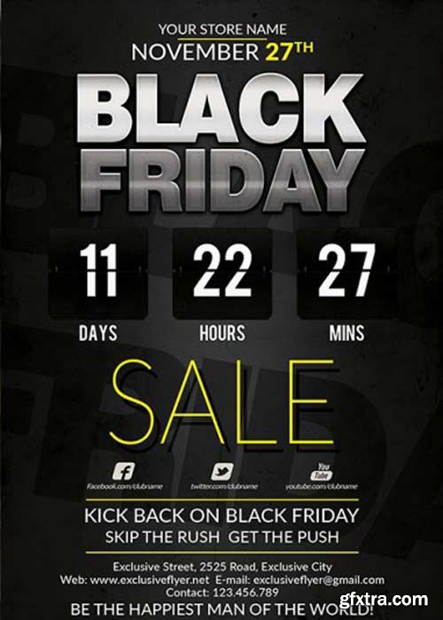 Best Black Friday Deal V10 Premium Flyer Template