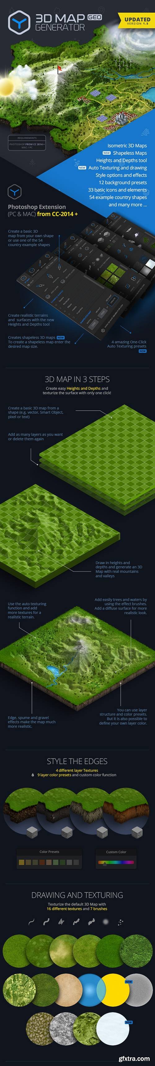 GraphicRiver 3D Map Generator - GEO 12451004