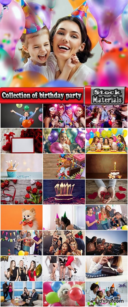 Collection of birthday party holiday gift congratulation 25 HQ Jpeg