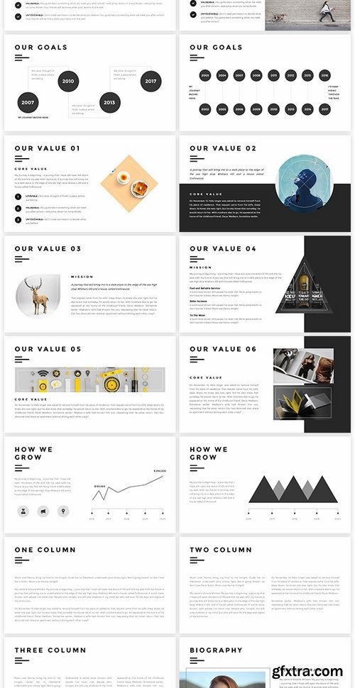 GraphicRiver - Moksa - Creative Agency Keynote Presentation 19432500