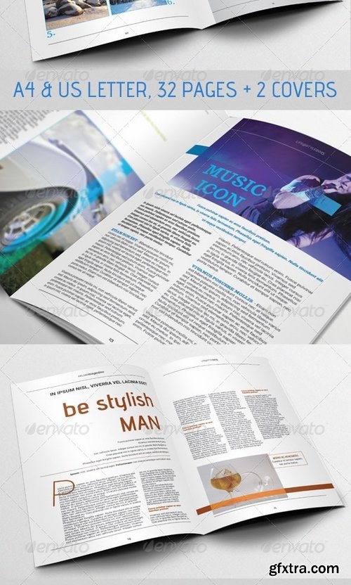 GraphicRiver - Lifestyle Magazine A4US 32 Pages 8636937