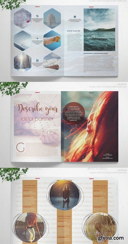 GraphicRiver - Minimal - Lifestyle Magazine 15392694