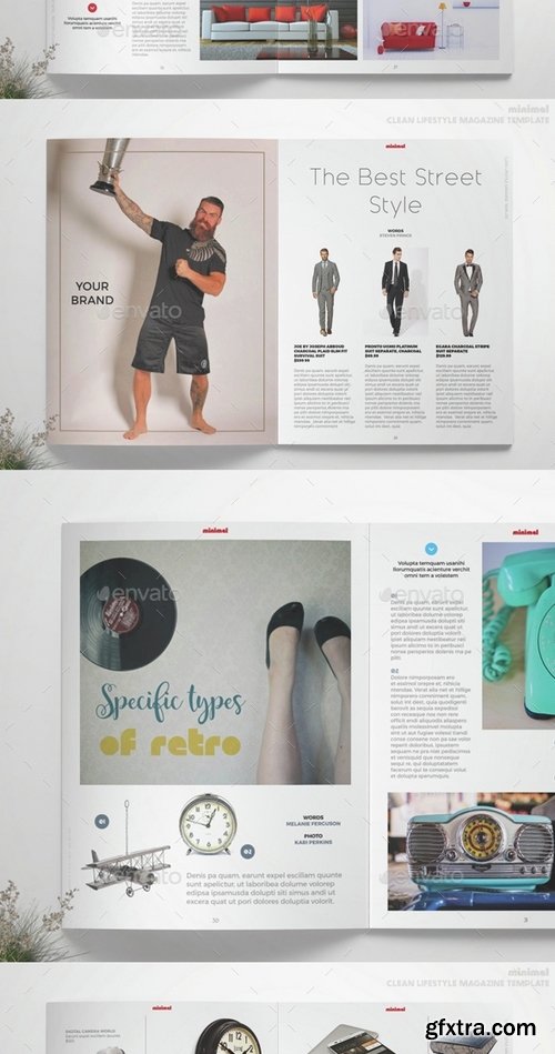 GraphicRiver - Minimal - Lifestyle Magazine 15392694