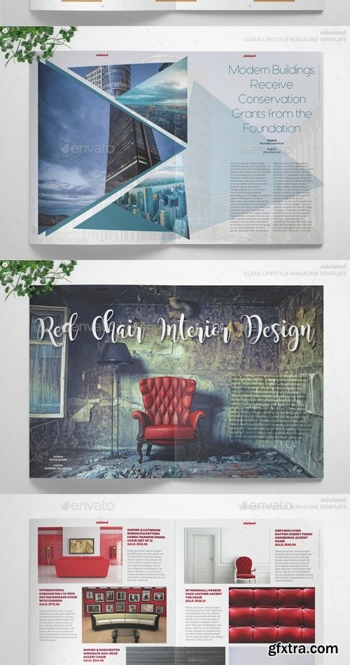 GraphicRiver - Minimal - Lifestyle Magazine 15392694