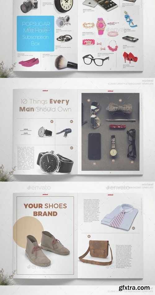 GraphicRiver - Minimal - Lifestyle Magazine 15392694