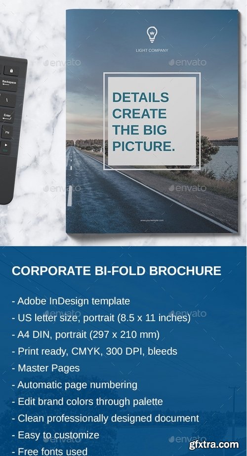 GraphicRiver - Corporate Bi-fold Brochure 18513772