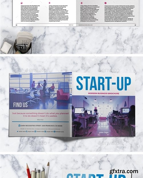 GraphicRiver - Square Business Brochure 18514018