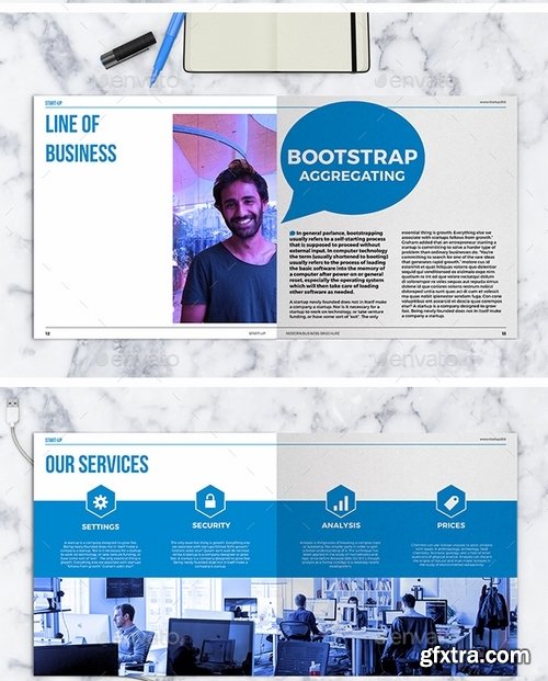 GraphicRiver - Square Business Brochure 18514018