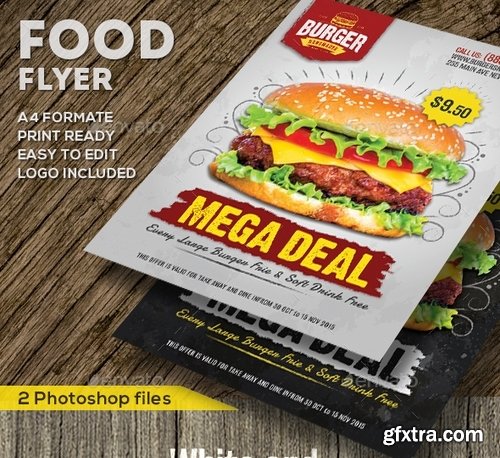 GraphicRiver - Food Promotional Flyer 19259585