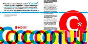 Cocon - Ideally suited for advertising and packaging 12xOTF