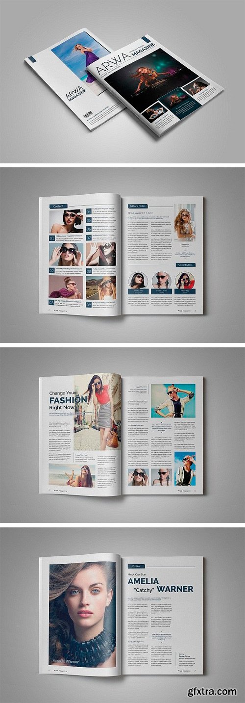 CM 1213473 - Modern Magazine Template