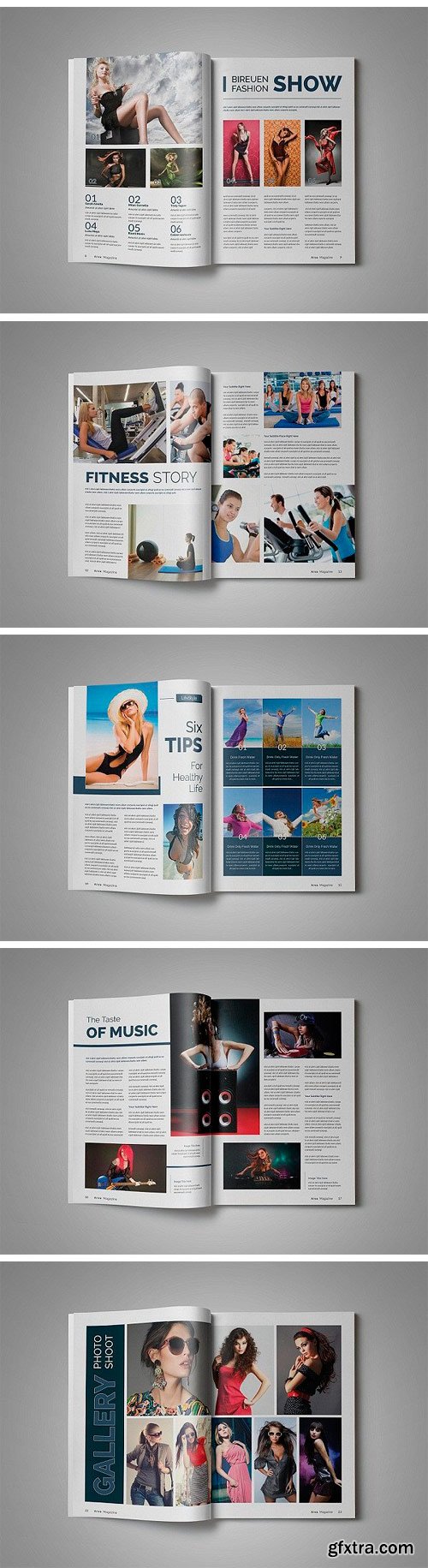 CM 1213473 - Modern Magazine Template