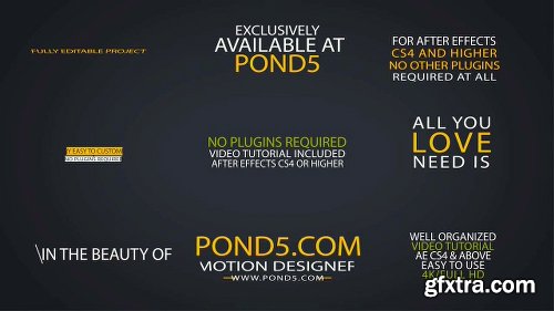 POND5 160 Titles 4K Mega Pack 68702509