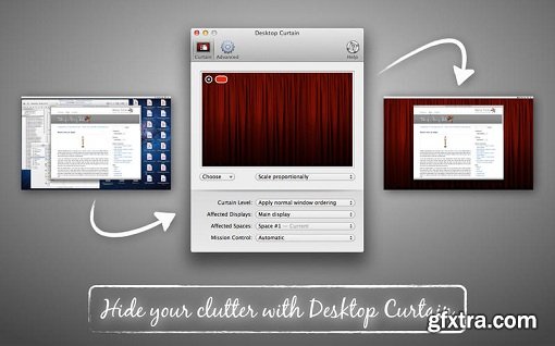 Desktop Curtain 3.0.7 | MacOSX