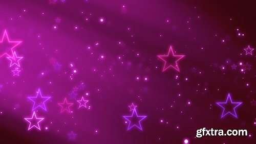 Stars on the purple