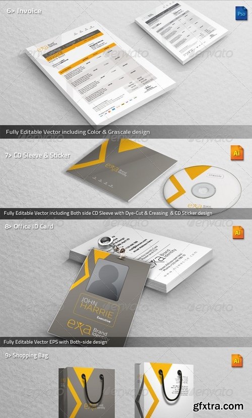 GraphicRiver - Exa Business Identity Print Pack 4605124