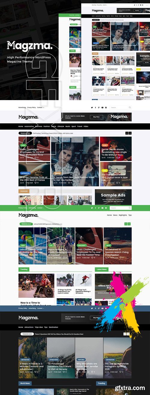 Creativemarket - Magzma - Powerful WordPress Magazine 1270835