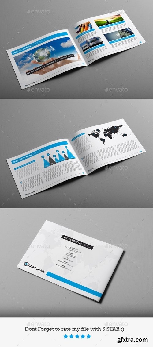 GraphicRiver - Corporate Business Brochure 03 (Landscape) 9241166