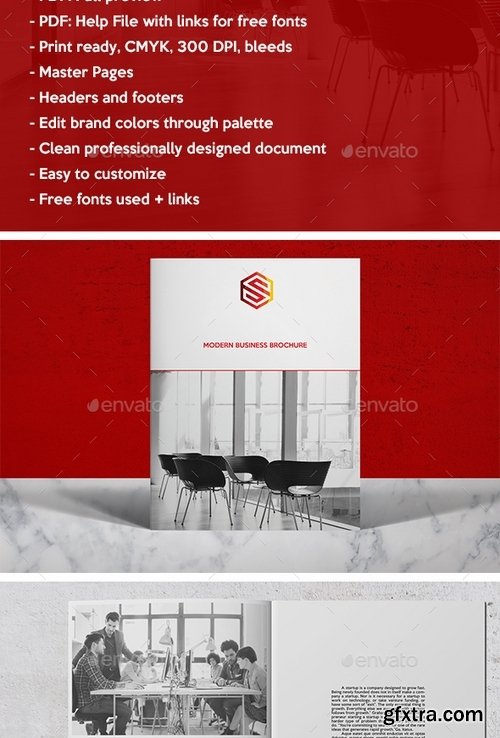 GraphicRiver - Red - Business Brochure 18513120