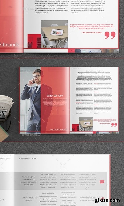 GraphicRiver - Royal Red Brochure 17509203