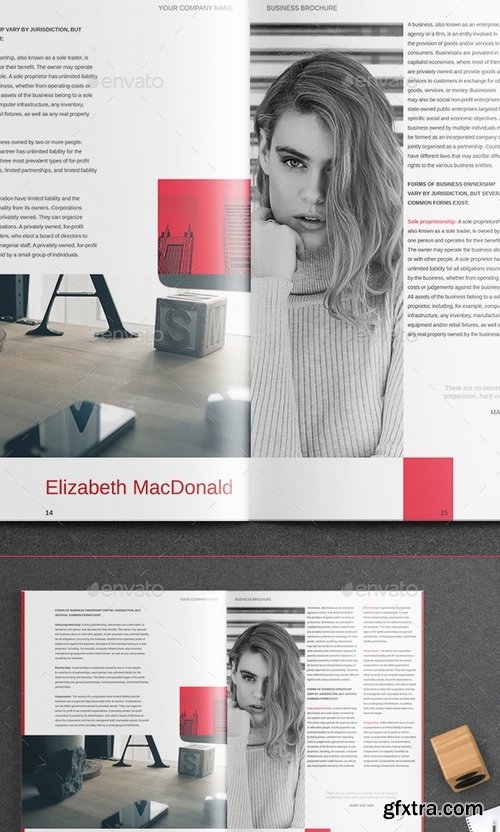 GraphicRiver - Royal Red Brochure 17509203