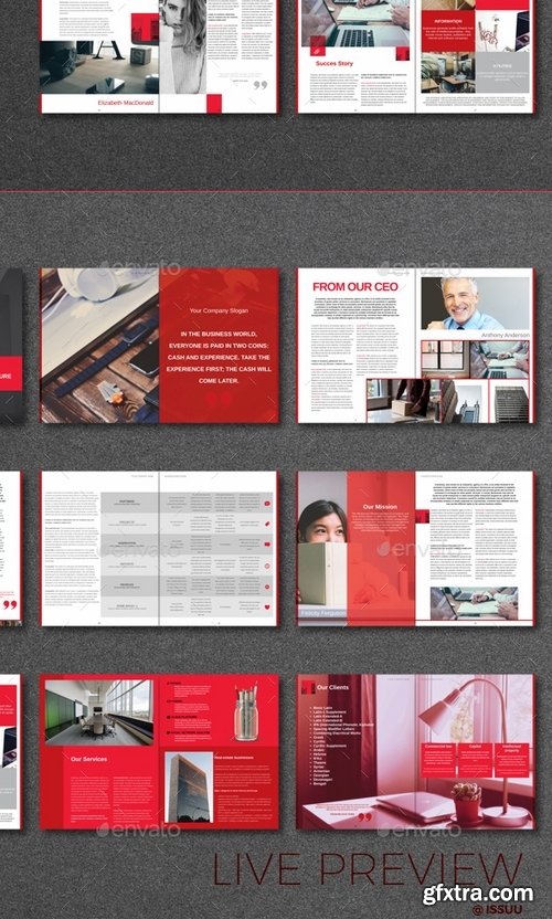 GraphicRiver - Royal Red Brochure 17509203