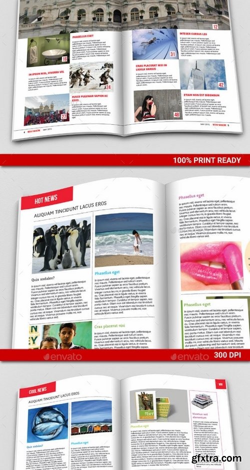 GraphicRiver - News Magazine A4US 54 Pages 8793392