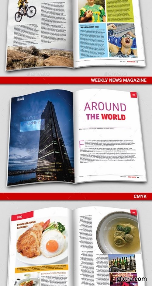 GraphicRiver - News Magazine A4US 54 Pages 8793392