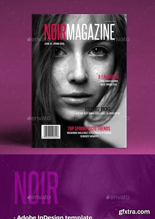 GraphicRiver - NOIR Magazine 18515084