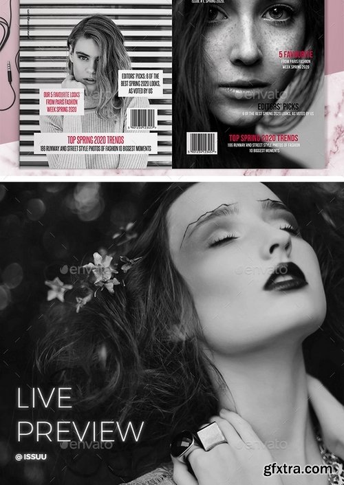 GraphicRiver - NOIR Magazine 18515084