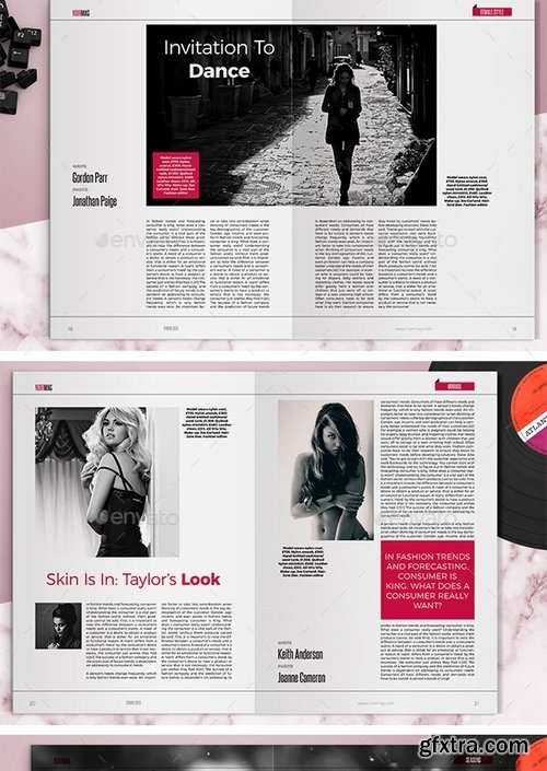 GraphicRiver - NOIR Magazine 18515084