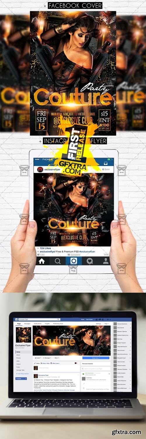 Couture Party - Premium Flyer Template